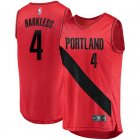 Camiseta Maurice Harkless 4 Portland Trail Blazers Statement Edition Rojo Hombre